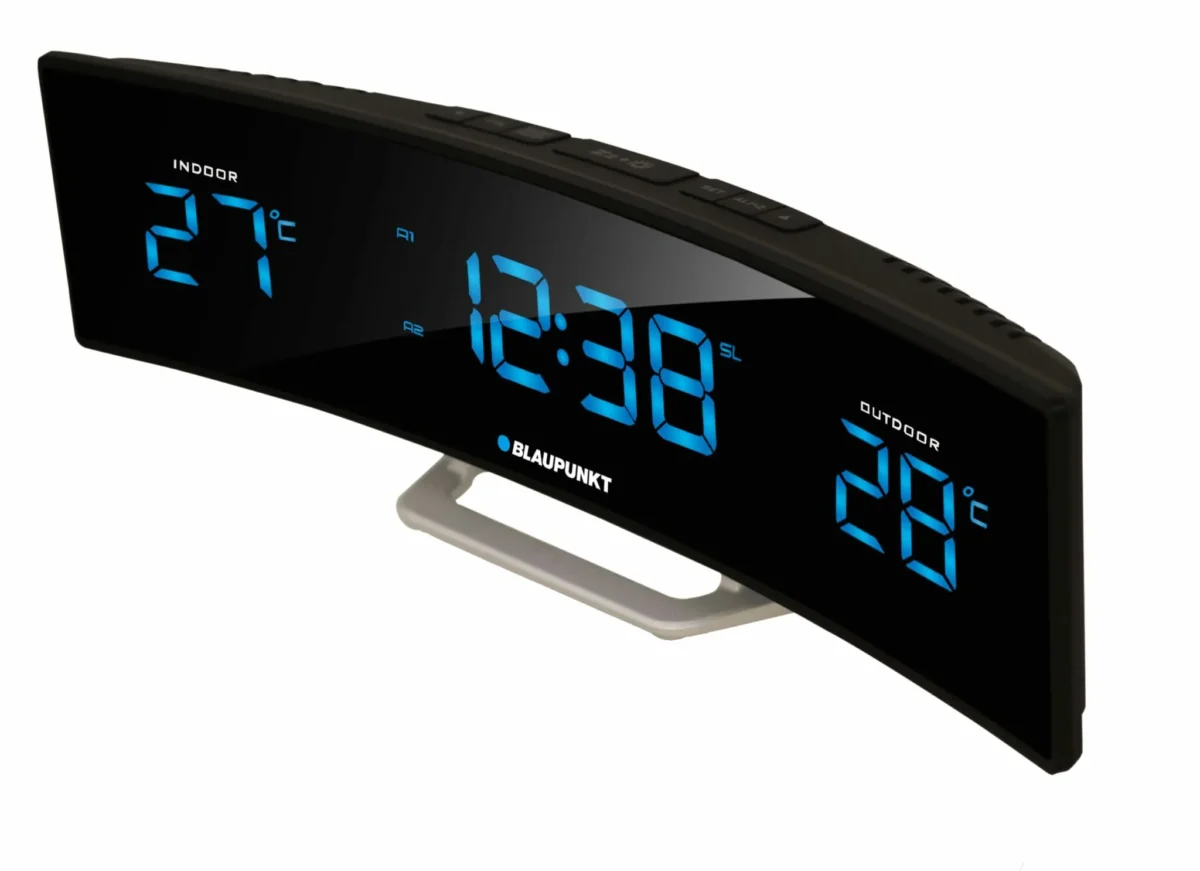 Blaupunkt Clock radio CR12BK with temperature - Слика 1