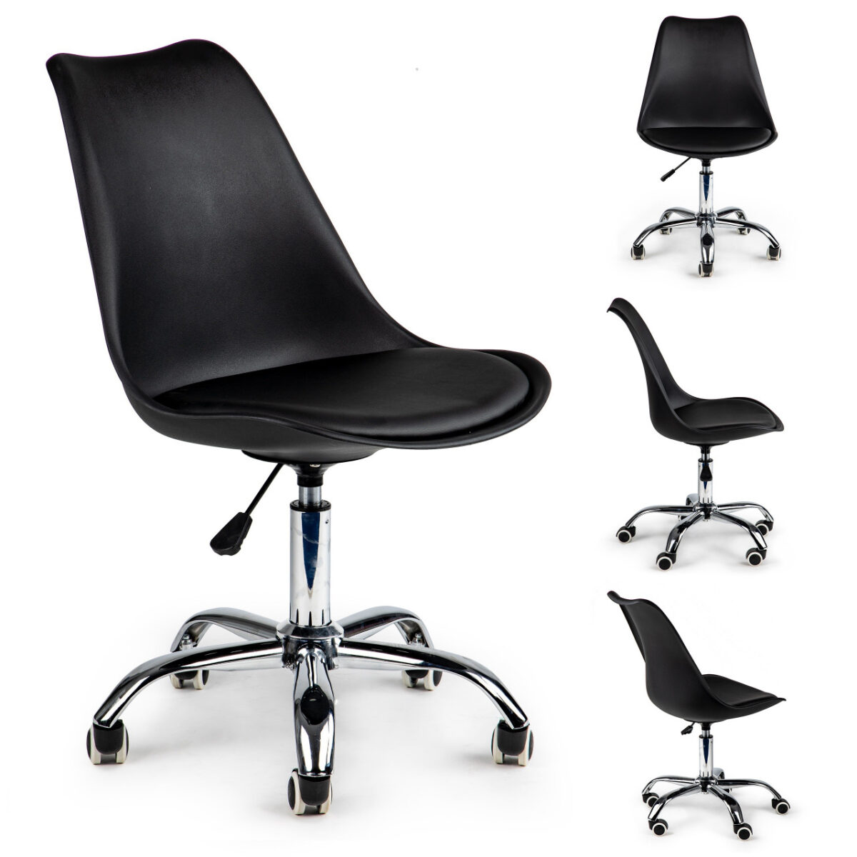 PISA SET 4 STOLICE BLACK - Слика 1