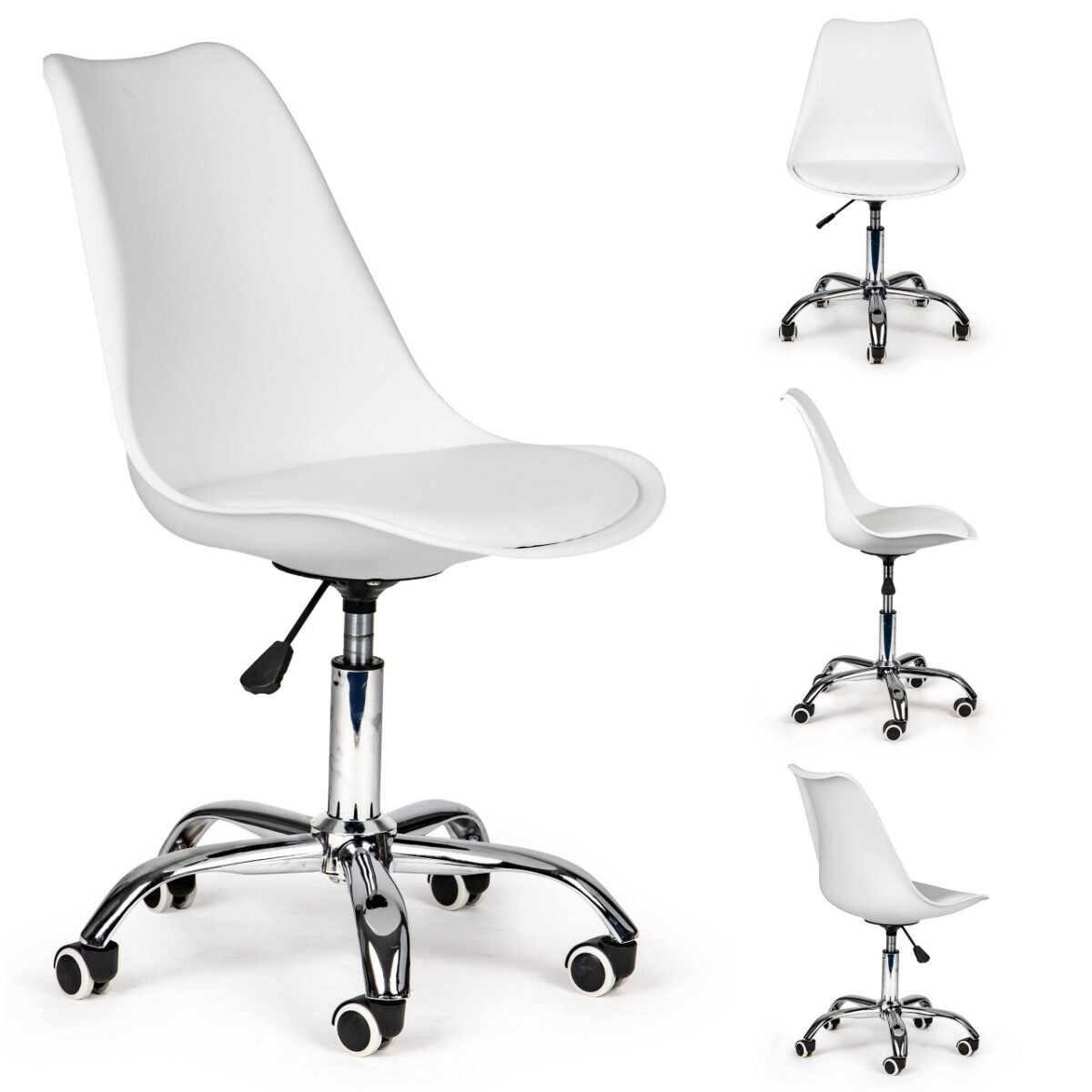 PISA SET 4 STOLICE WHITE - Слика 1