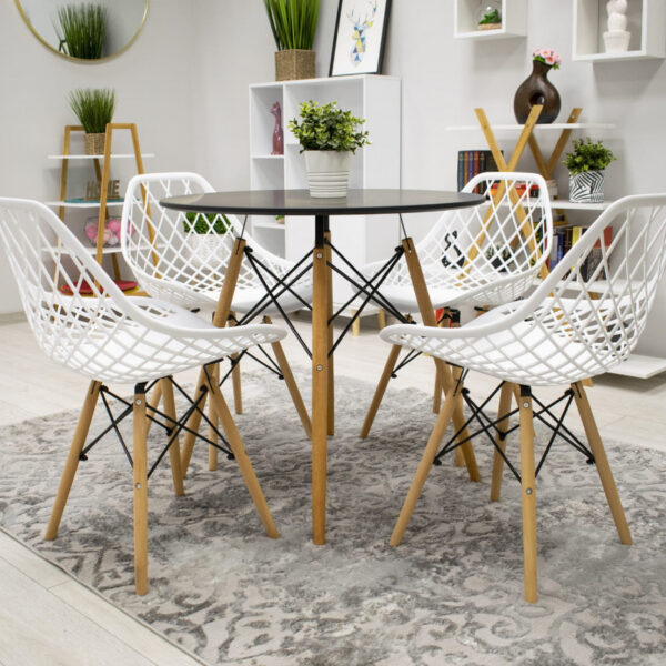 ROMA SET 4 STOLICE WHITE