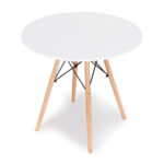 TORINO OKRUGLI STO 80 cm WHITE
